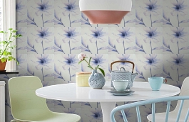 Обои 608434 фото в интерьере кухни превью