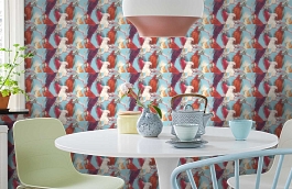 Обои 803112 фото в интерьере кухни превью