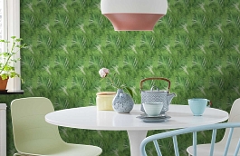 Обои 805314 фото в интерьере кухни превью