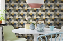 Обои 840025 фото в интерьере кухни превью