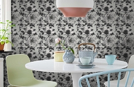 Обои UK11100 фото в интерьере кухни превью