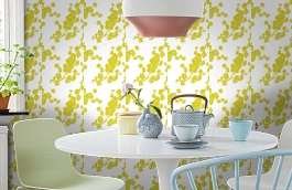 Обои 1966-7 фото в интерьере кухни превью