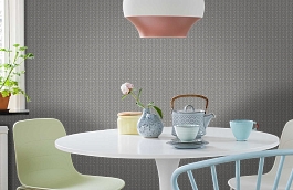 Обои 2100-1 фото в интерьере кухни превью