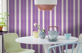 Обои 4950-3 фото в интерьере кухни превью