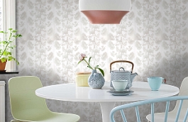 Обои 5146-1 фото в интерьере кухни превью