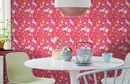 Обои 5224-1 фото в интерьере кухни превью