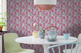 Обои 5243-1 фото в интерьере кухни превью