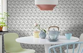 Обои 5246-5 фото в интерьере кухни превью