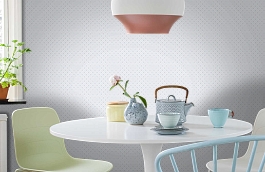 Обои 5257-3 фото в интерьере кухни превью