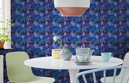 Обои 5262-1 фото в интерьере кухни превью