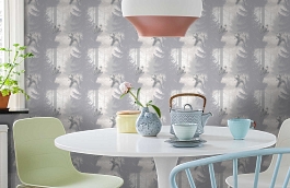 Обои 5271-1 фото в интерьере кухни превью