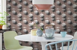 Обои 5281-2 фото в интерьере кухни превью