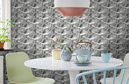 Обои 5356-1 фото в интерьере кухни превью