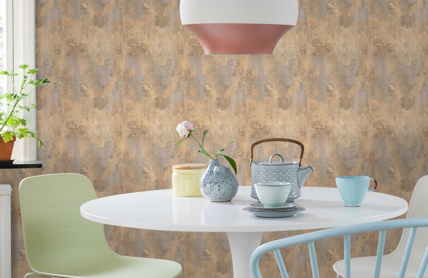 Обои МТ81802 фото в интерьере кухни Обои МТ81802 фото в интерьере кухни