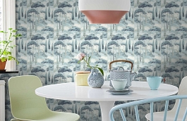 Обои A69203 фото в интерьере кухни превью