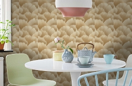 Обои BZ3007 фото в интерьере кухни превью