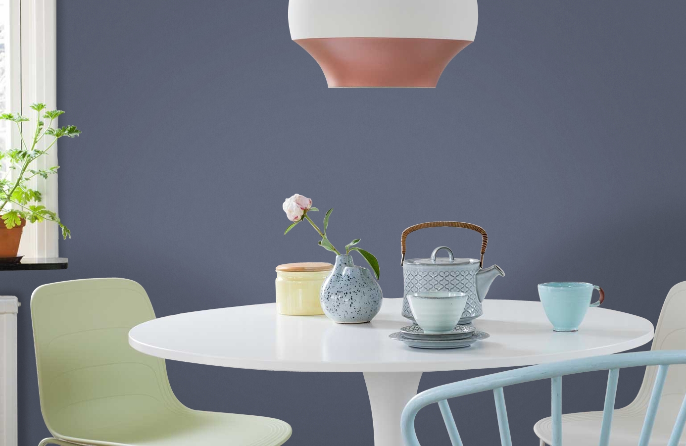 Обои 3365-14 фото в интерьере кухни