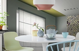 Обои 1607 lev6 812 фото в интерьере кухни превью