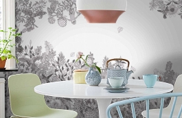 Обои E040704-13 фото в интерьере кухни превью