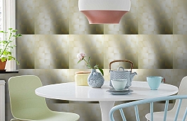 Обои 1325-36 фото в интерьере кухни превью