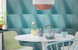 Обои 1326-42 фото в интерьере кухни превью