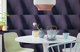 Обои 1326-73 фото в интерьере кухни превью