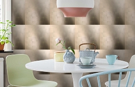 Обои 1334-10 фото в интерьере кухни превью