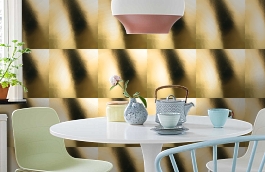 Обои 1770-18 фото в интерьере кухни превью