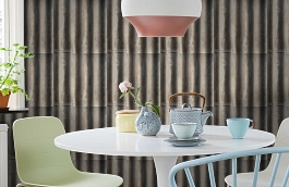 Обои Palmer Iron PA01 фото в интерьере кухни превью