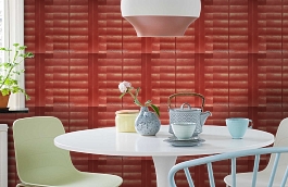 Обои Plantatiom Lacquer PL05 фото в интерьере кухни превью