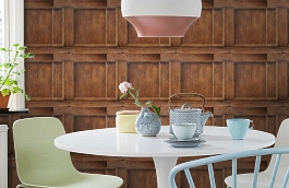 Обои Regent Oak RE06 фото в интерьере кухни превью