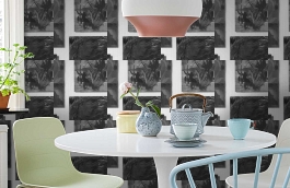 Обои Rockefeller A Coffee фото в интерьере кухни превью