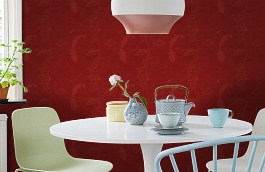 Обои 108009 фото в интерьере кухни превью