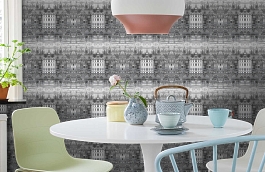 Обои 114-20040 фото в интерьере кухни превью