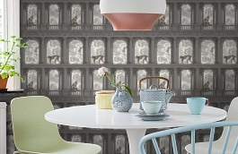 Обои 114-8016 фото в интерьере кухни превью