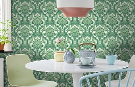 Обои 117-13040 фото в интерьере кухни превью