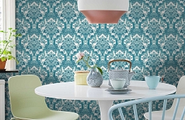 Обои 117-13042 фото в интерьере кухни превью