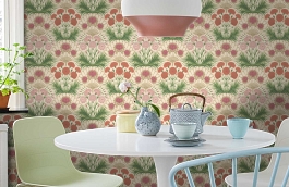 Обои 117-14045 фото в интерьере кухни превью