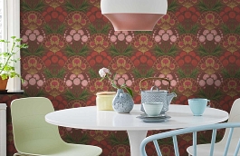 Обои 117-14046 фото в интерьере кухни превью