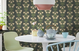 Обои 117-3006 фото в интерьере кухни превью