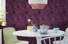 Обои 211017 фото в интерьере кухни превью