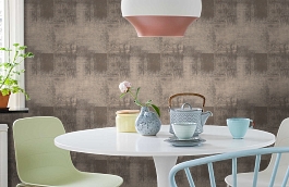 Обои Peeling 69-Shale фото в интерьере кухни превью