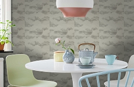 Обои 111069 фото в интерьере кухни превью