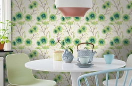 Обои 111082 фото в интерьере кухни превью