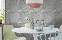 Обои 111223 фото в интерьере кухни превью