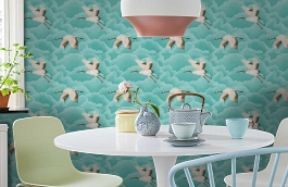 Обои 111234 фото в интерьере кухни превью