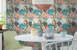 Обои 111493 фото в интерьере кухни превью