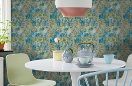 Обои 111496 фото в интерьере кухни превью