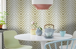 Обои 111587 фото в интерьере кухни превью