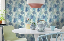 Обои AH41202 фото в интерьере кухни превью